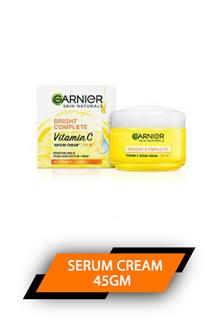 Garnier Bright Com Vit C Serum Cream 45gm